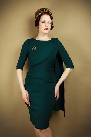 Dovima Bel Air Forest Pencil Dress